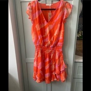 Ramy Brook Ruffle Mini Dress